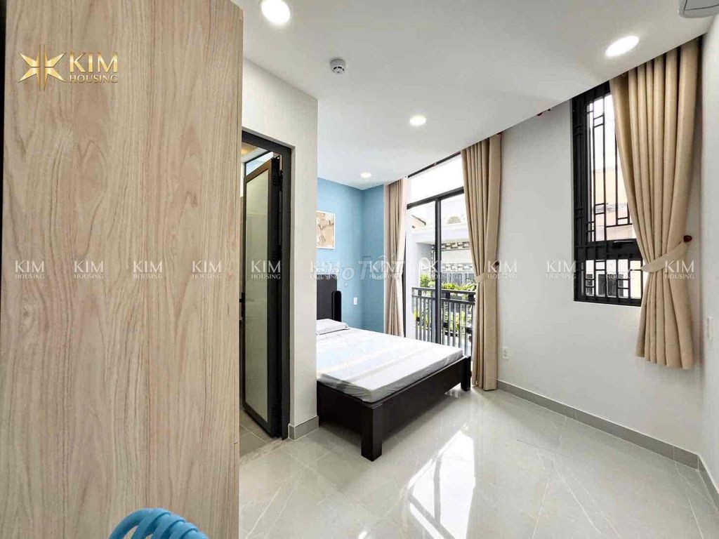 Rent a balcony apartment 30 m2 near Mart Mart tdtu county 7