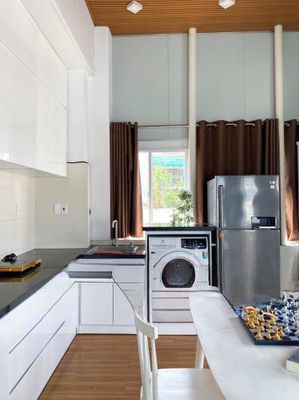 Rent the apartment to one-two Phan Đăng Lưu, Bình Thạnh, 55 m2, full interior
