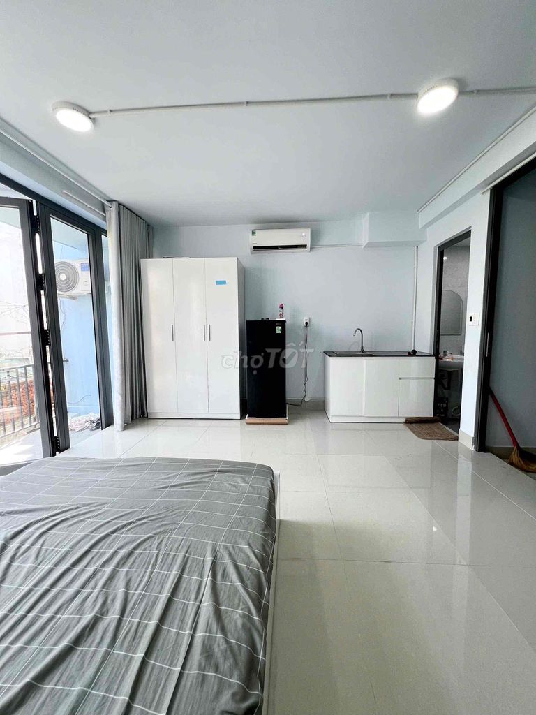 The balcony studio at Gò Vấp.