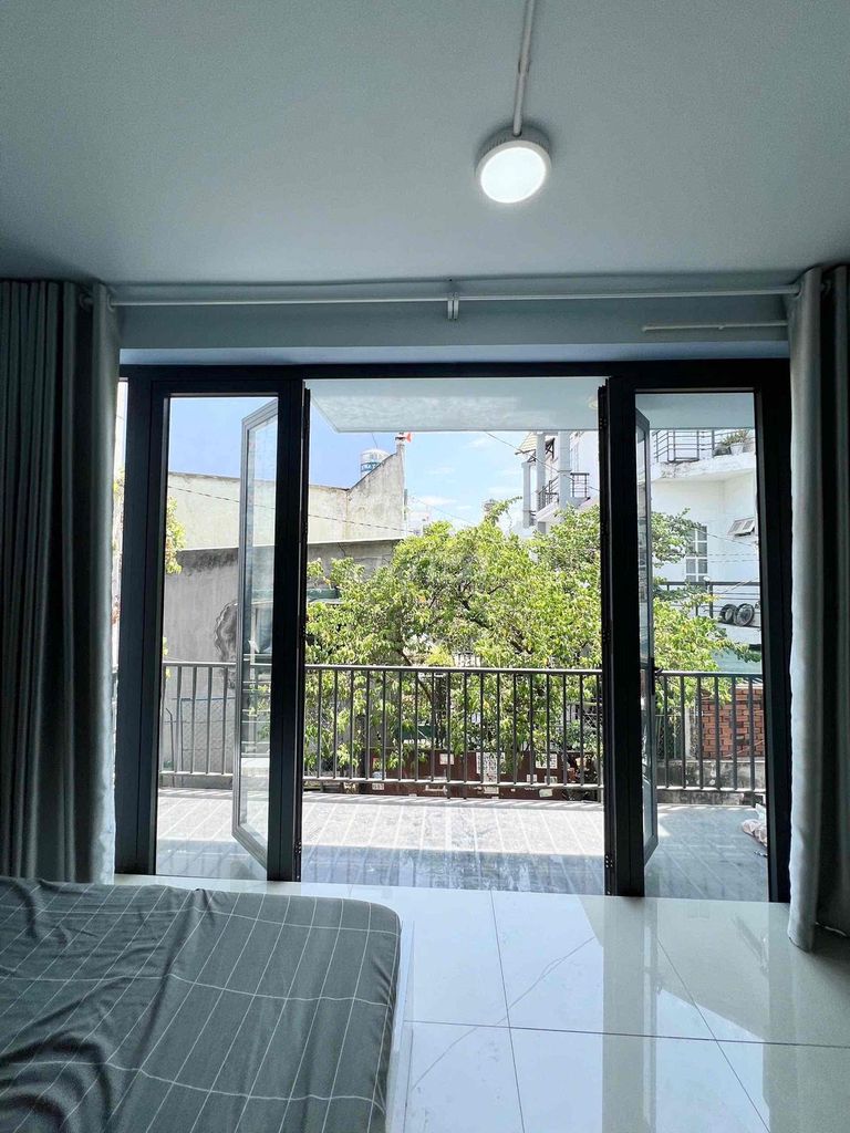 The balcony studio at Gò Vấp.