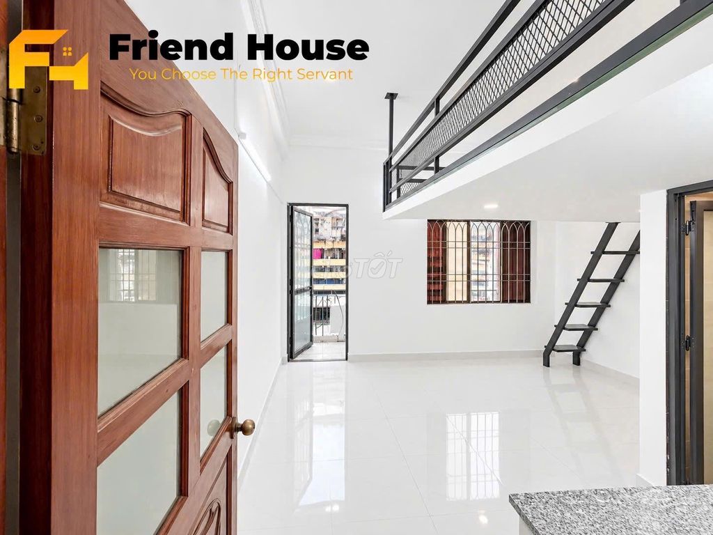 Rent a new building, 100 percent speech close to art.