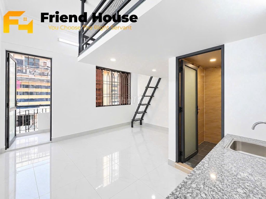 Rent a new building, 100 percent speech close to art.