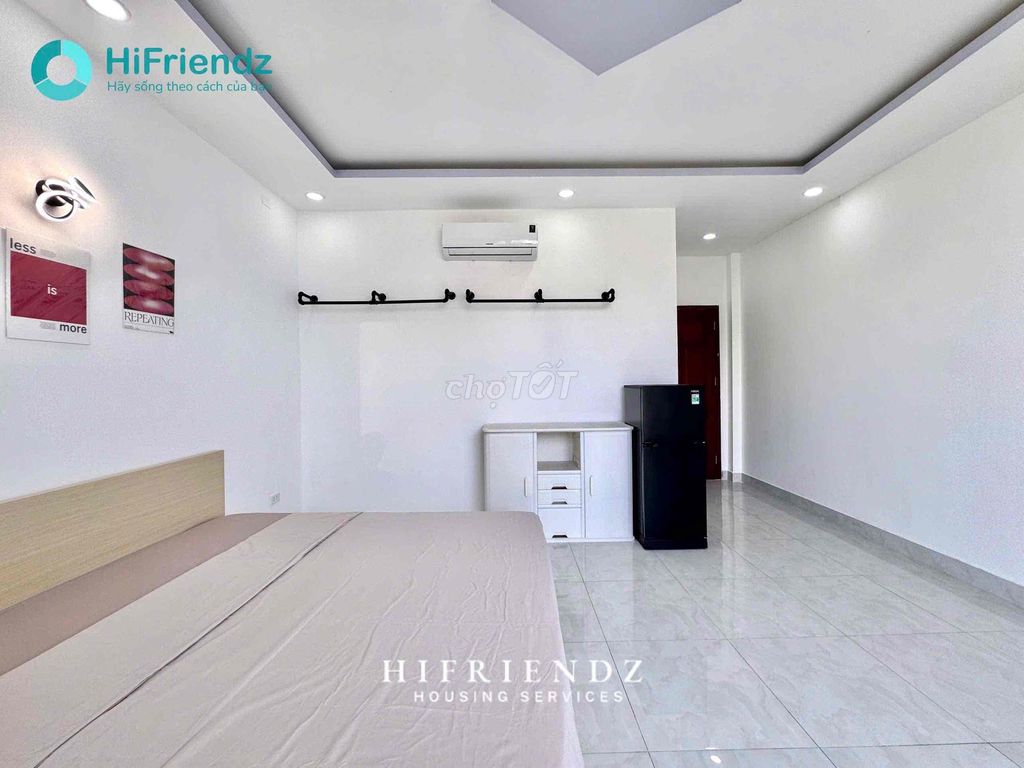 studio full of balcony furniture, free time, near ueh vhu