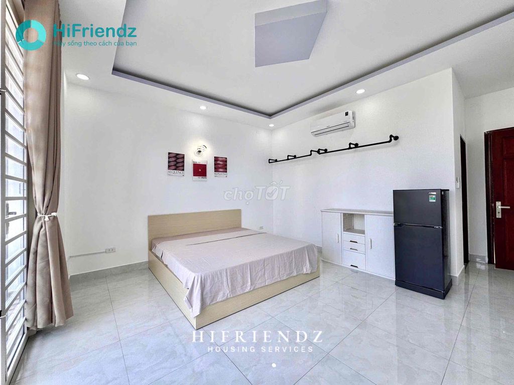 studio full of balcony furniture, free time, near ueh vhu