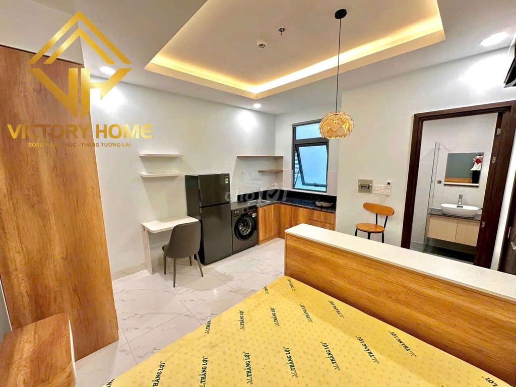 High-end service apartment, street front. Nguyễn Xí full interior