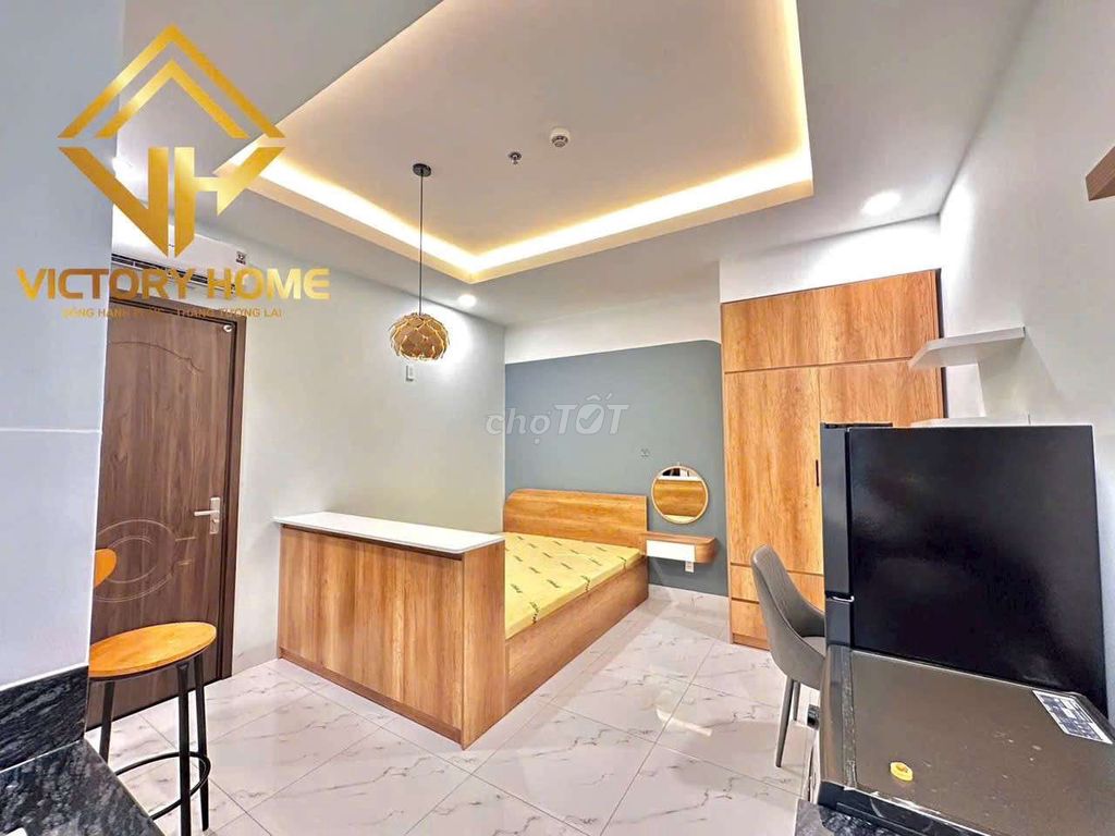 High-end service apartment, street front. Nguyễn Xí full interior