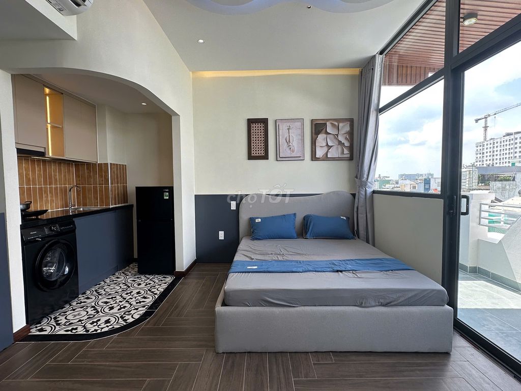 apartment full of cool fresh balcony furniture completed near lotte mart