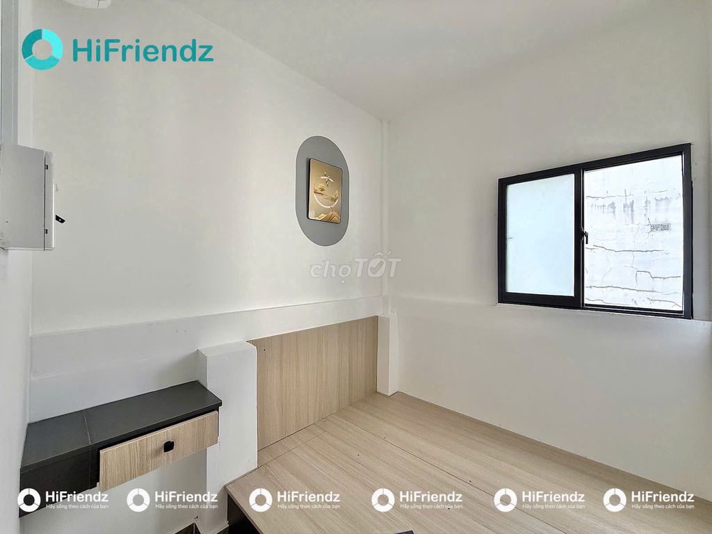 The new two bedrooms complete open windows near the flower park.