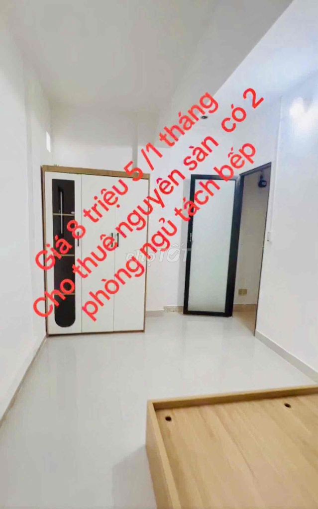 We'll get the German Osimi apartment, the Gò Vấp, 50 meters, first floor, two nice bedrooms, 8.5 million.