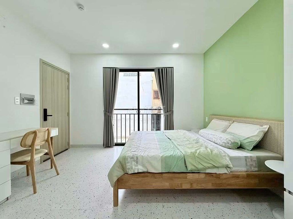 Rent a mini apartment, super open balcony, near a short bridge.