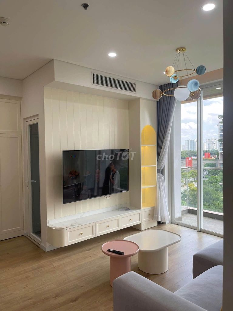 The Manor 2-Nguyễn Hữu Cảnh 2 bedroom 76 m2 rents 17.5 million a month full interior