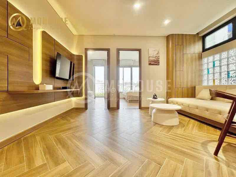Rent two public bedrooms full new furniture 100% right away.tte mart Gò Vấp
