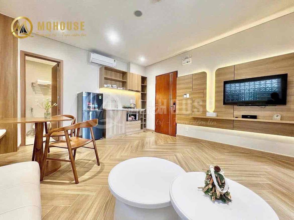 Rent two public bedrooms full new furniture 100% right away.tte mart Gò Vấp