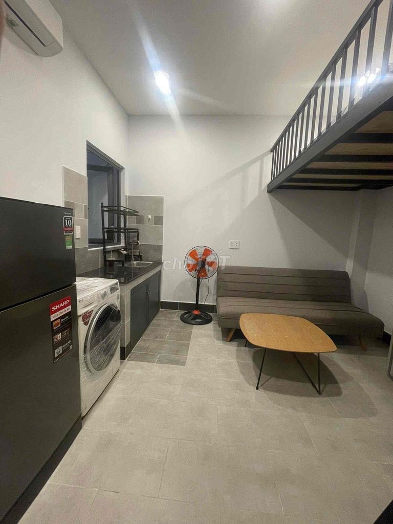 Rent room with full interior near Lâm Văn Bền ugm lotte nttu