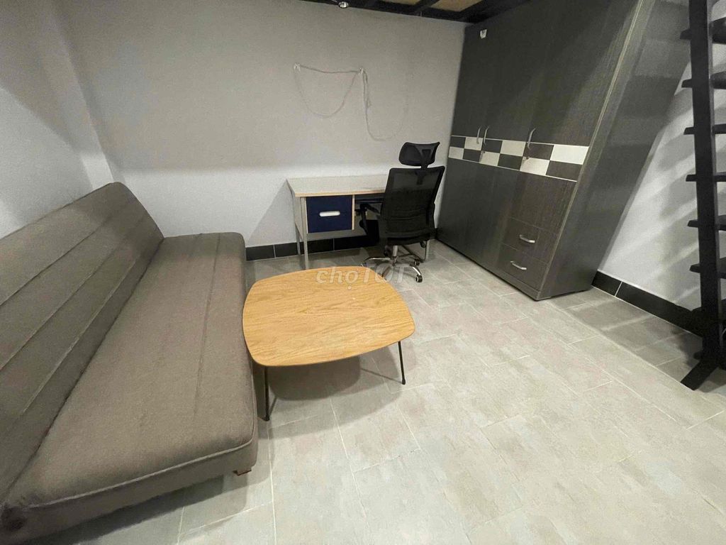 Rent room with full interior near Lâm Văn Bền ugm lotte nttu