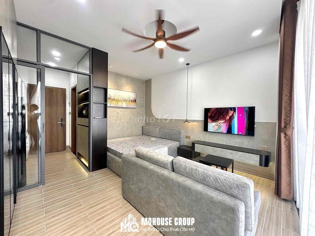 Opens the new full interior apartment 100% balcony, windows right here in Zen