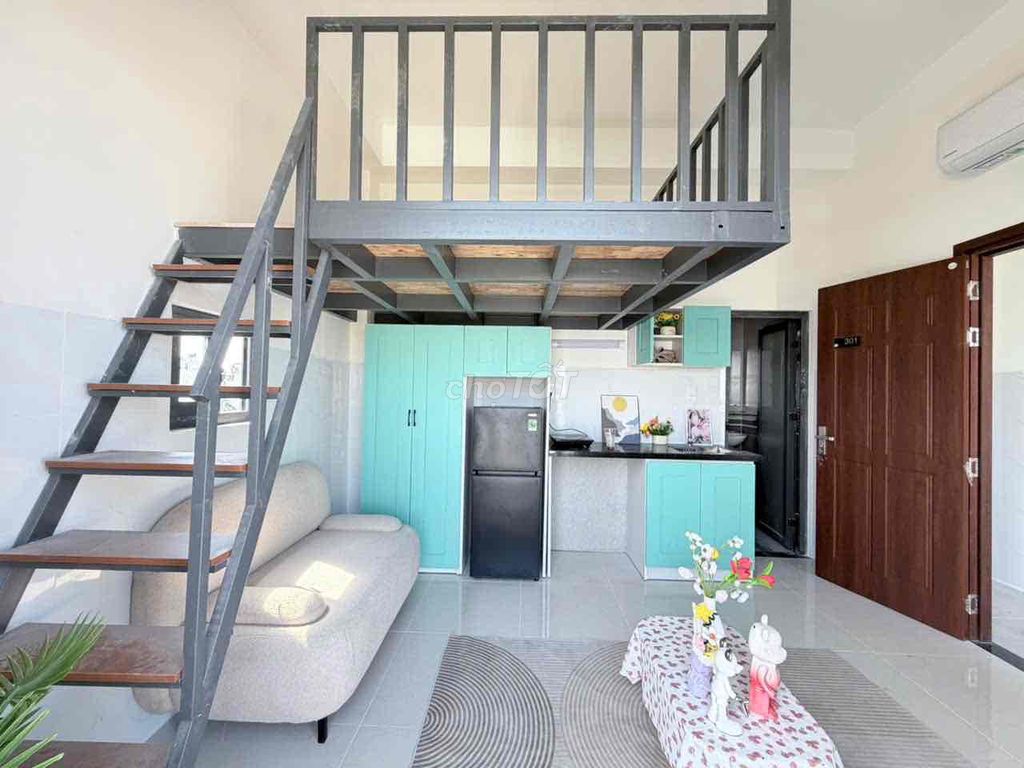 Open the service apartment at the end of Nguyễn Thái Sơn Street - garden is District 12.