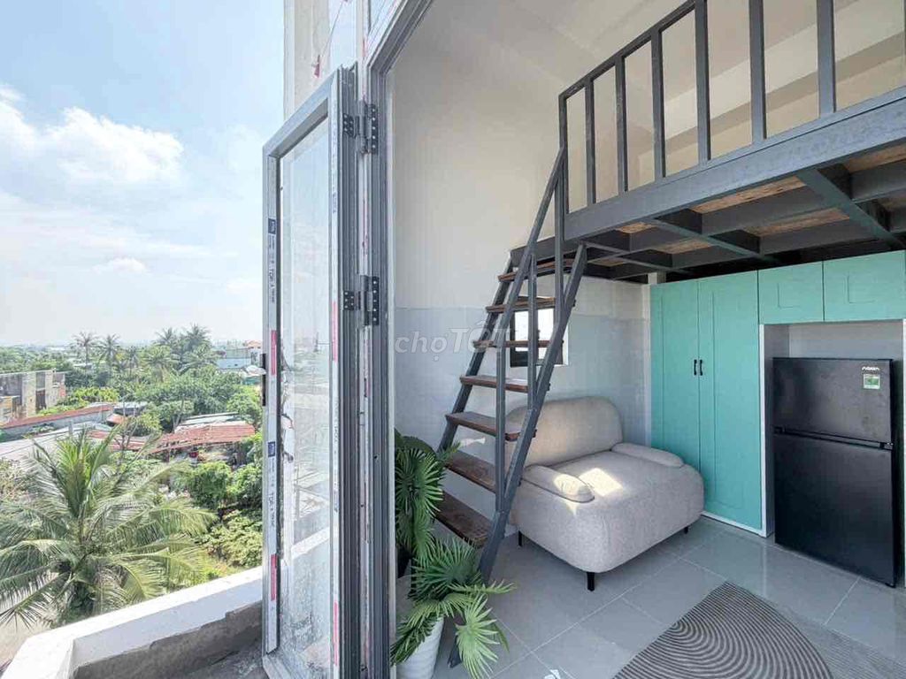 The balcony - full newly built furniture with elevators