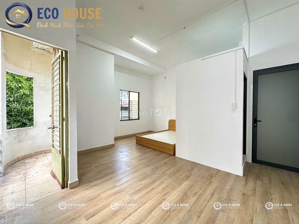 Tân Phú large balconies - sold wooden floor floor large interiors