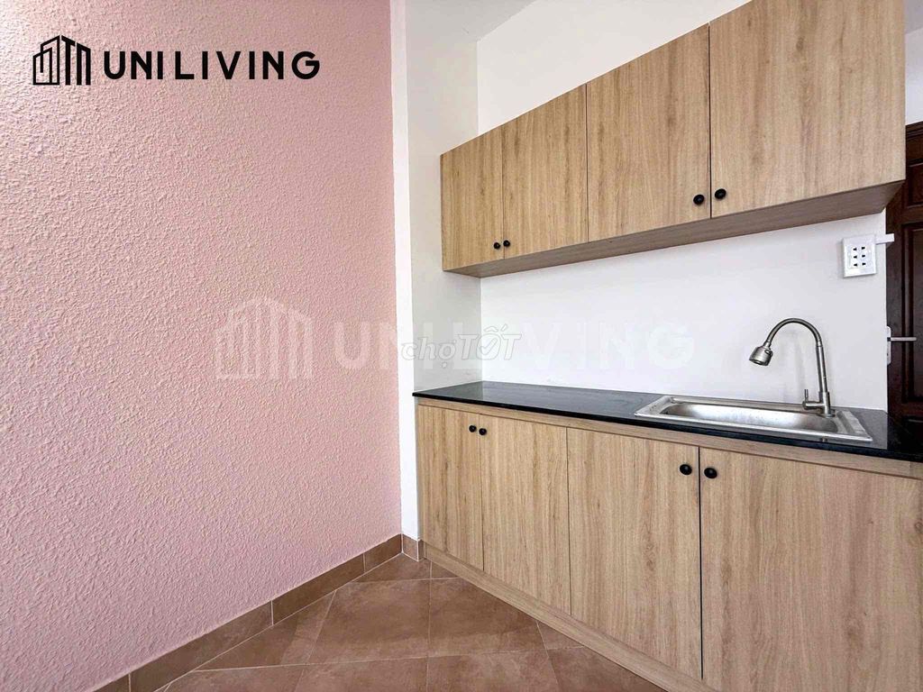 The studio apartment is located right near vlu cs3.