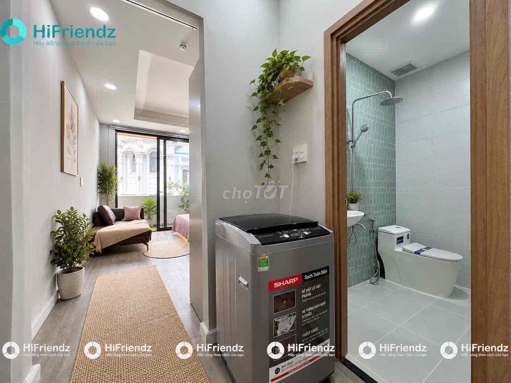 The service apartment is full of electricity only.