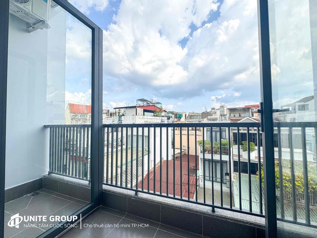 Rent the apartment with a balcony, Nguyễn Văn Đậu Bình Thạnh private washing machine