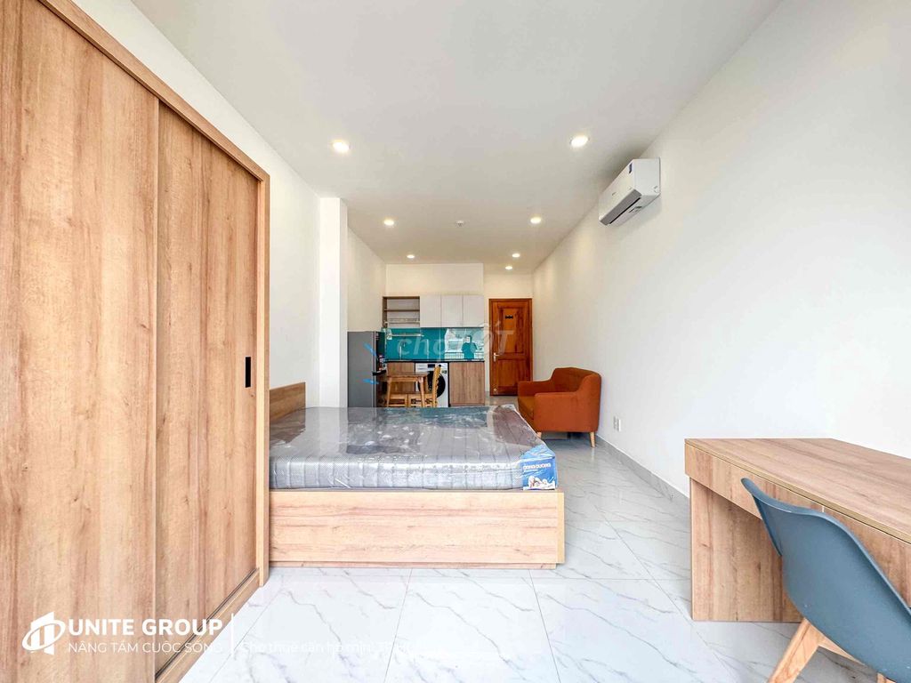 Rent the apartment with a balcony, Nguyễn Văn Đậu Bình Thạnh private washing machine