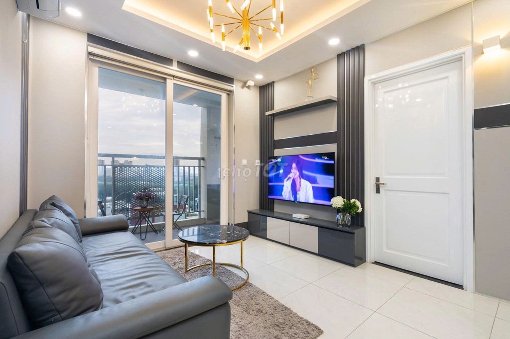 Sky Center, advanced interior, new home 78 meters 2 bedrooms, 16 million a month.