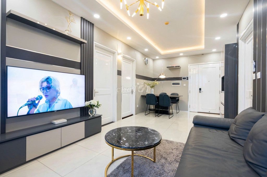 Sky Center, advanced interior, new home 78 meters 2 bedrooms, 16 million a month.