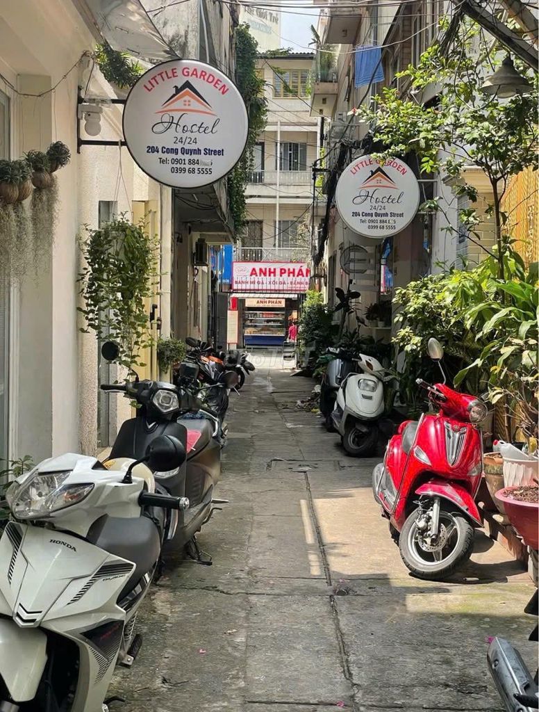 Rent 210 Cống Quỳnh, District 1 – 5 X20 M - 25 million.