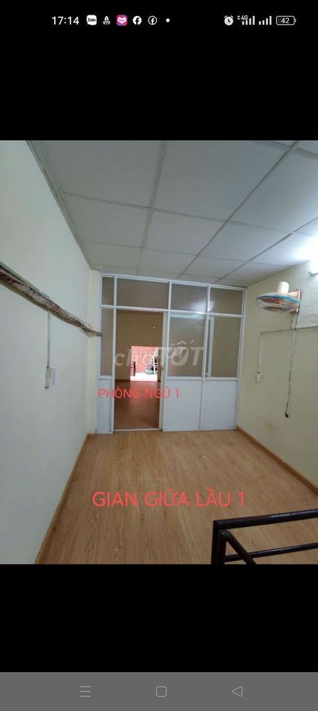 Rent 66 M2 bedrooms in front of 14x Huỳnh Tấn Phát cars.