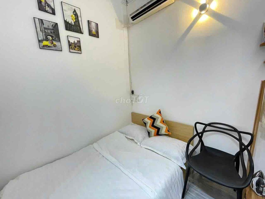 The studio is a super-beautiful interior at Phú Nhuận airport.