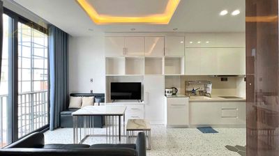 Thảo Điền studio apartment, roomkeeping twice a week.