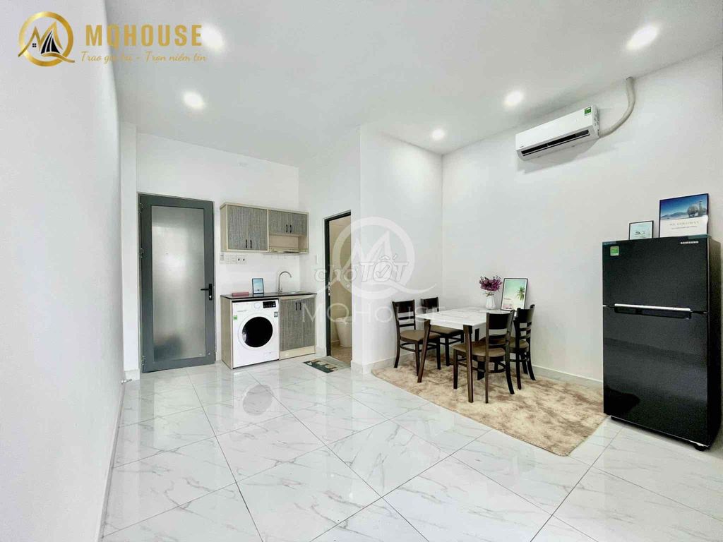 Room service one balcony, window full interior washing machine Aeon Tân Phú