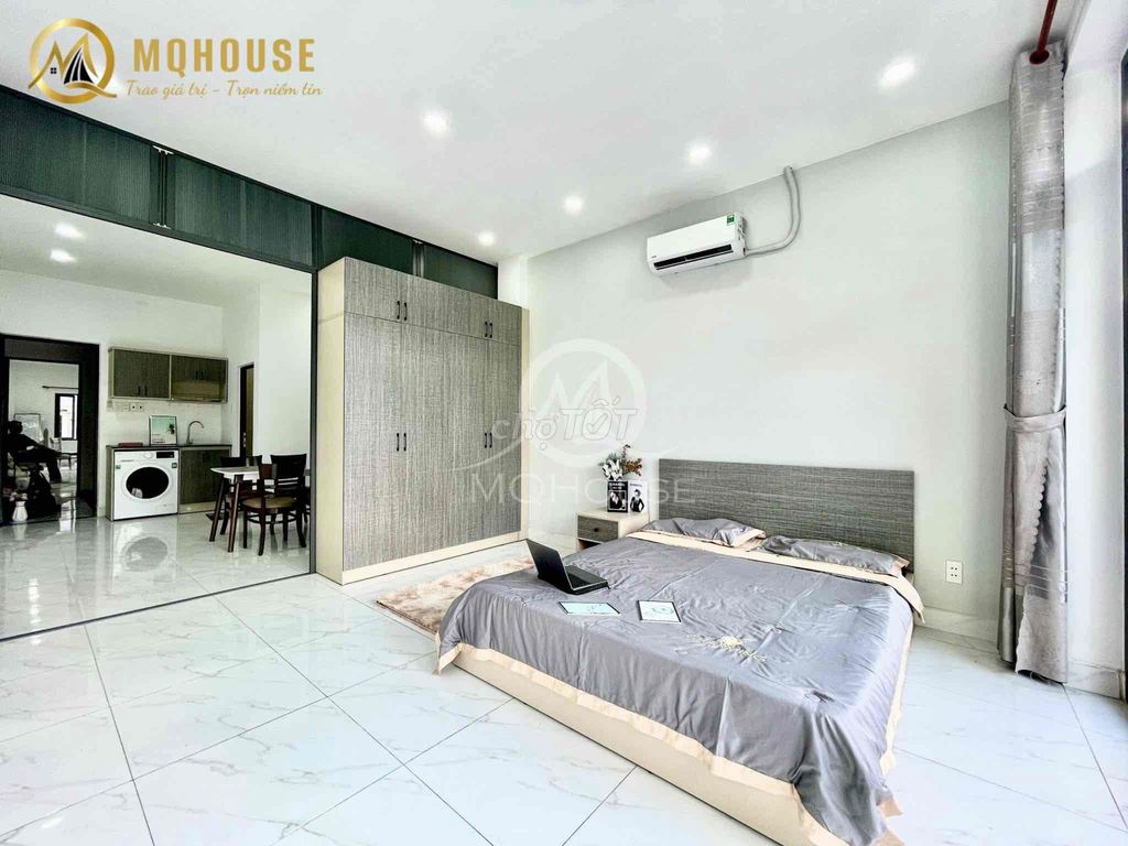 Room service one balcony, window full interior washing machine Aeon Tân Phú