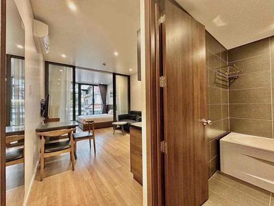 The apartment. A modern design bedroom in downtown District 2.