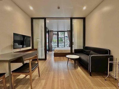 The apartment. A modern design bedroom in downtown District 2.
