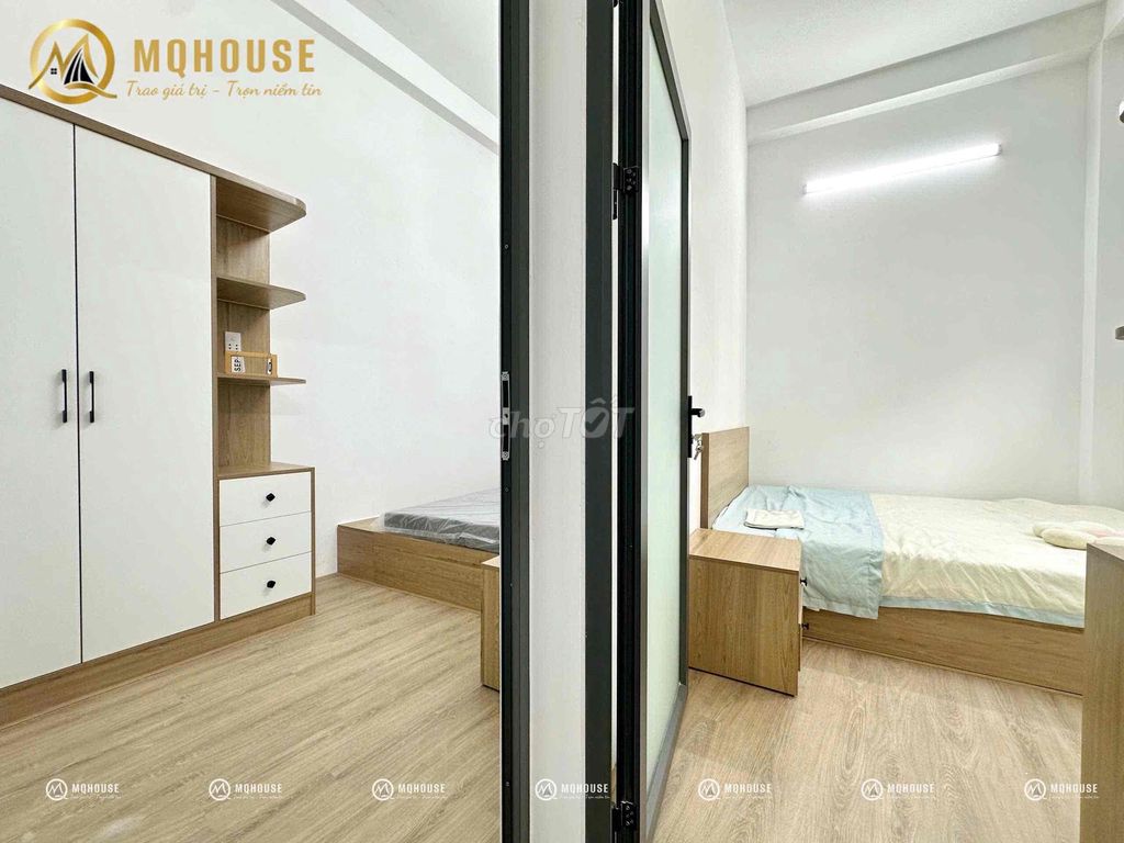 Super 2 bedrooms full interior - private washing machine at seven o'clock.