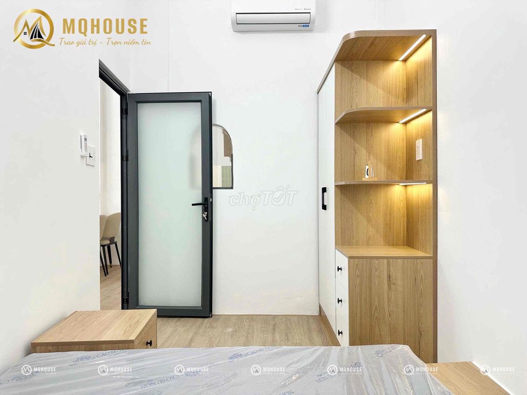 Super 2 bedrooms full interior - private washing machine at seven o'clock.