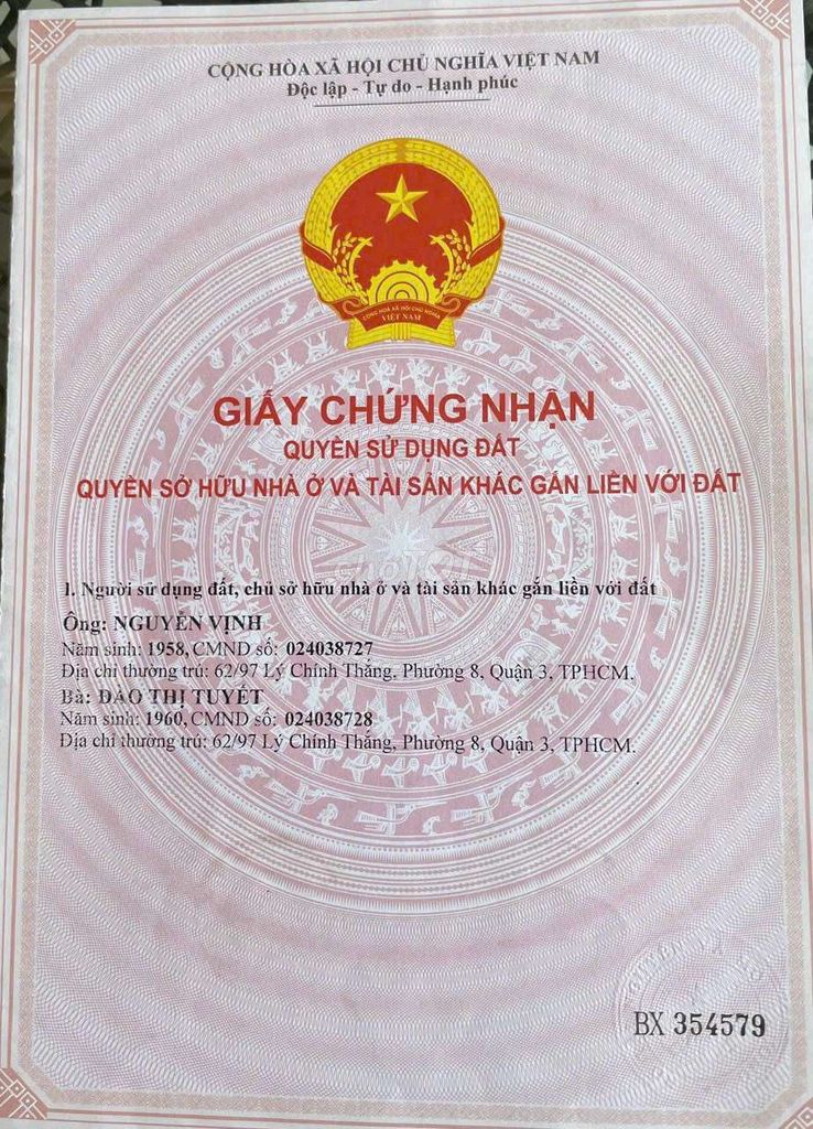 I sold it myself or rented it to 812 Trường Sa-- 3 million per month.