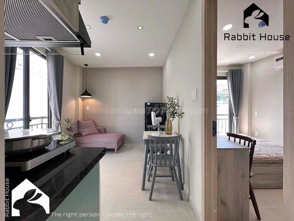 The apartment is one bedroom, which is full of Tô Hiến Thành, District 10.