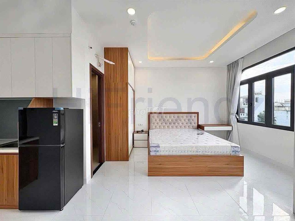 newly built apartment_full balcony interior now Tô Ký intersection image