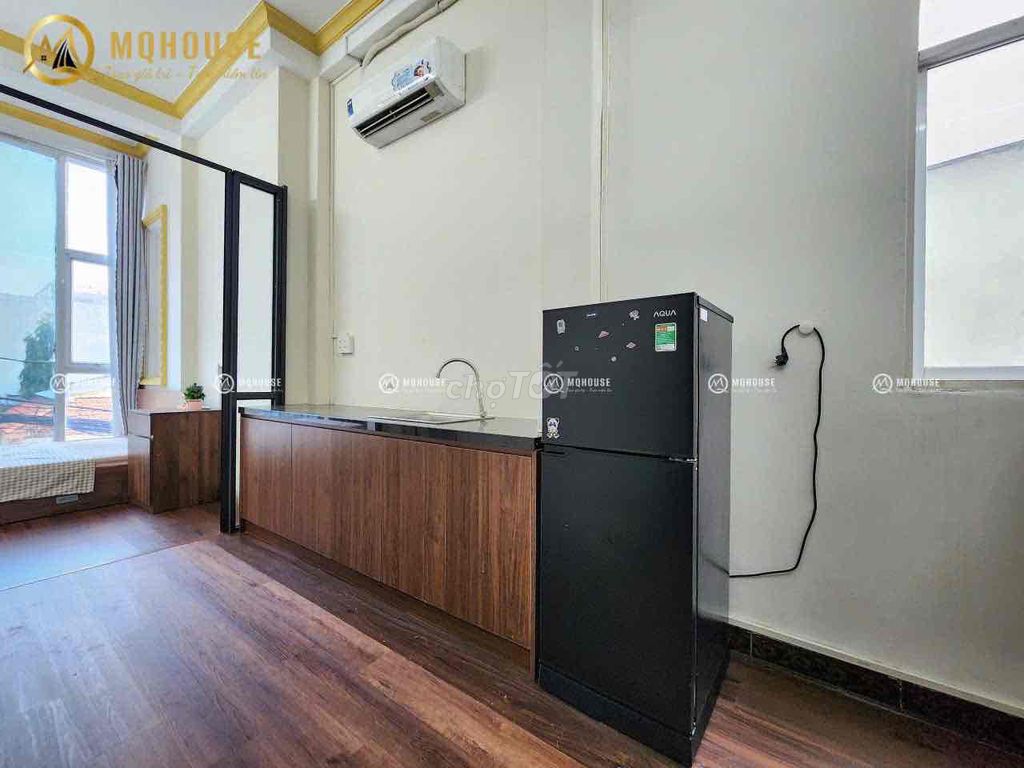 Two bedrooms clear the full window Trường Chinh interior oftown Tân Bình