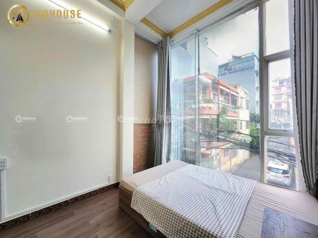 Two bedrooms clear the full window Trường Chinh interior oftown Tân Bình