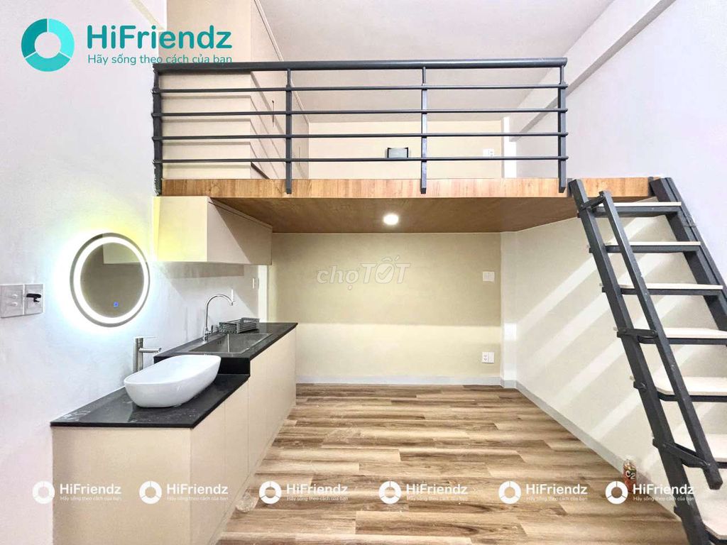 Near the Phú Nhuận stop--at 0-40 M2-full interior-party-Hoàng Văn Thụ