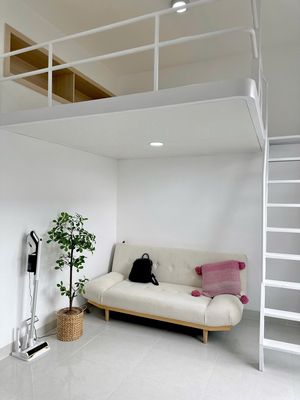 A brand new apartment, full interior, natural light - right there.