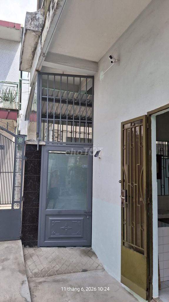 Rent a part house at - Gò Vấp - near the pink market