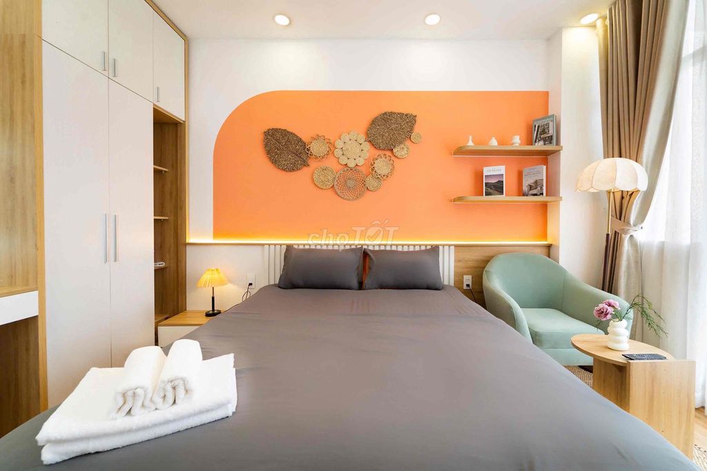 Rents the balcony studio, Cao Thắng private washing machine, District 10 – T