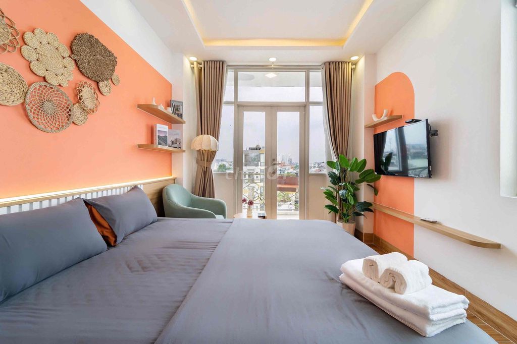 Rents the balcony studio, Cao Thắng private washing machine, District 10 – T