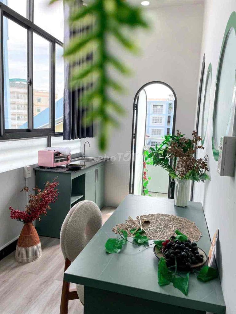 Two bedrooms. One balcony.